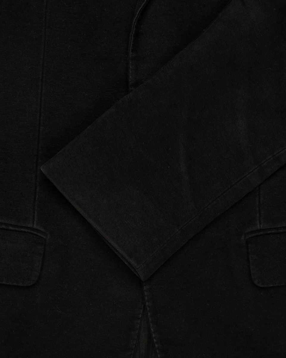 Alexander McQueen moleskin single-breasted blazer jacket thumbnail