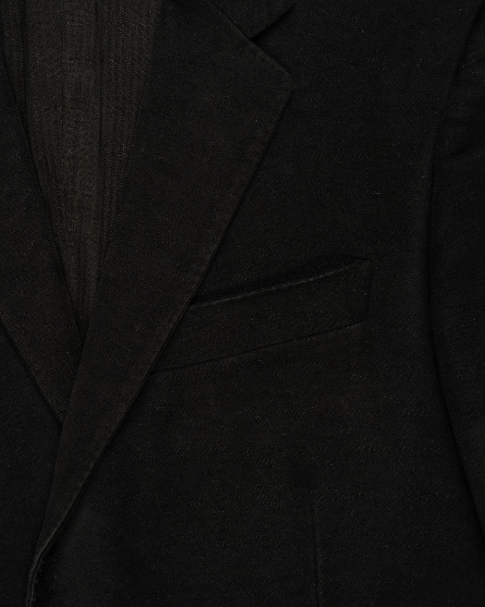 Alexander McQueen moleskin single-breasted blazer jacket thumbnail