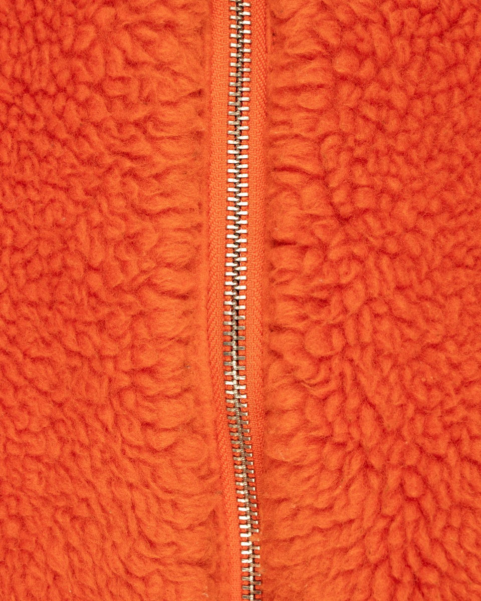 Ambush sherpa fleece orange jacket thumbnail