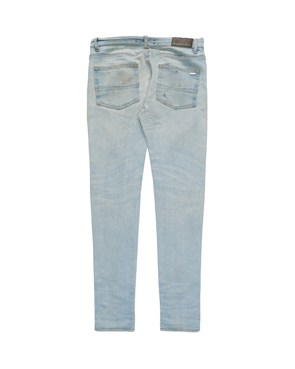 Amiri light blue skinny jeans thumbnail