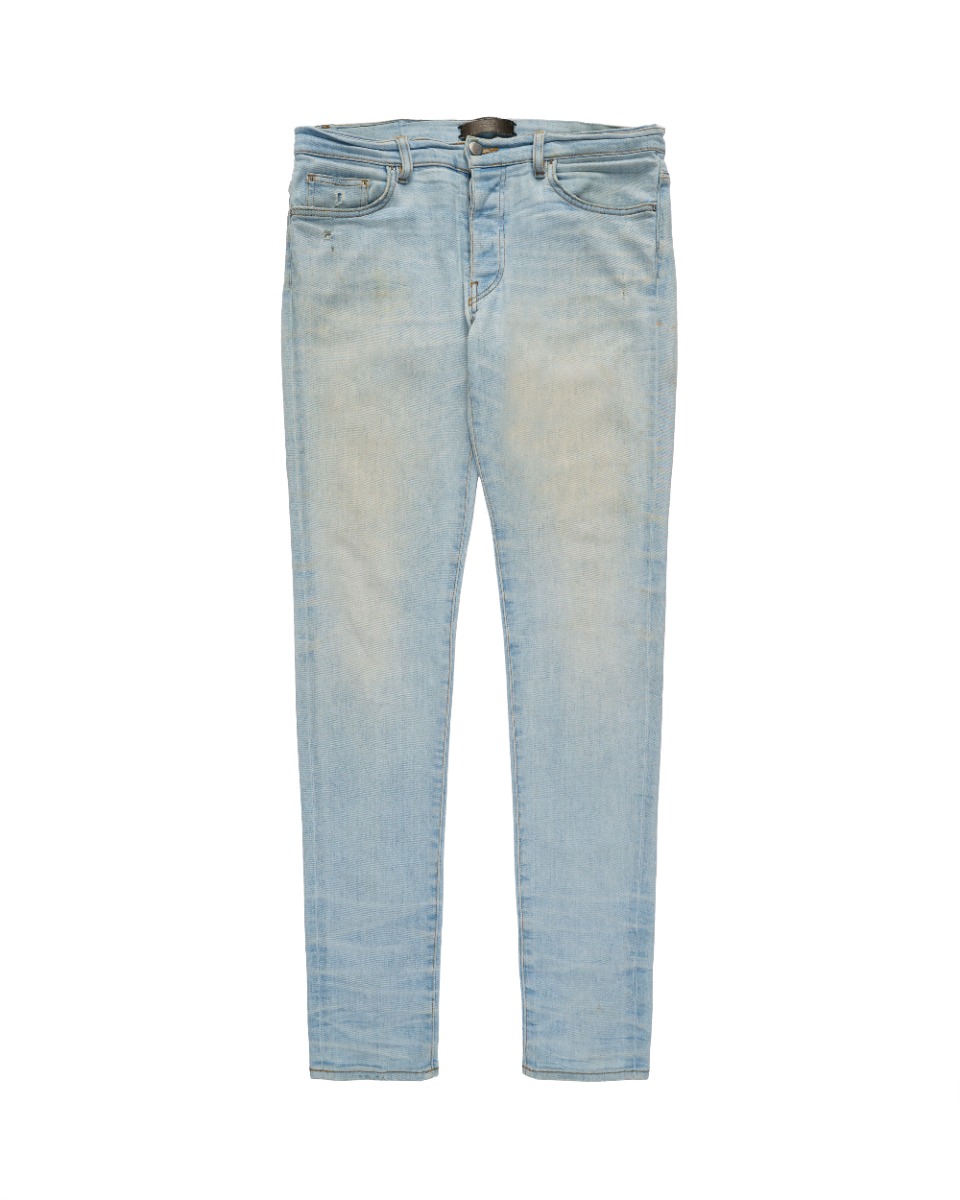 Amiri light blue skinny jeans thumbnail