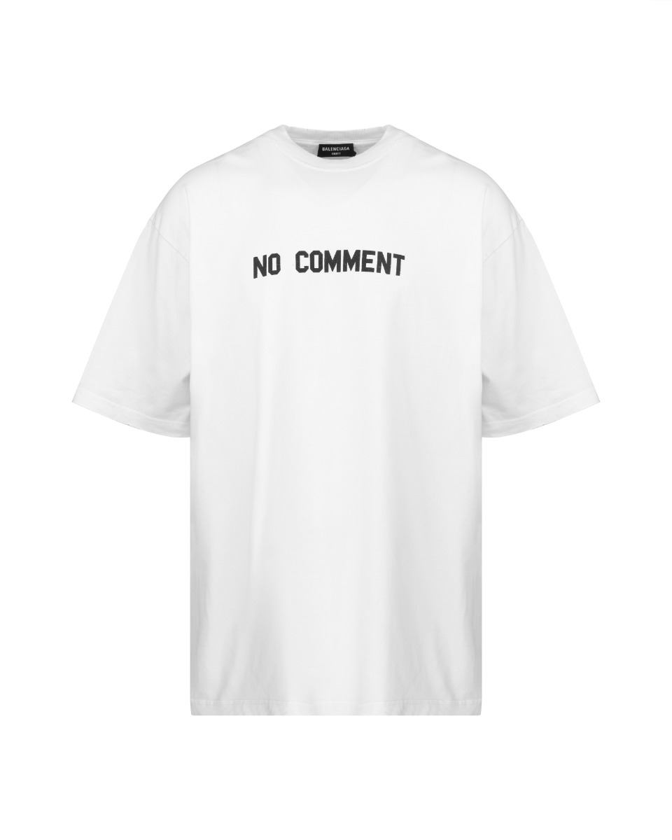 Balenciaga "No Comment" oversized t-shirt thumbnail