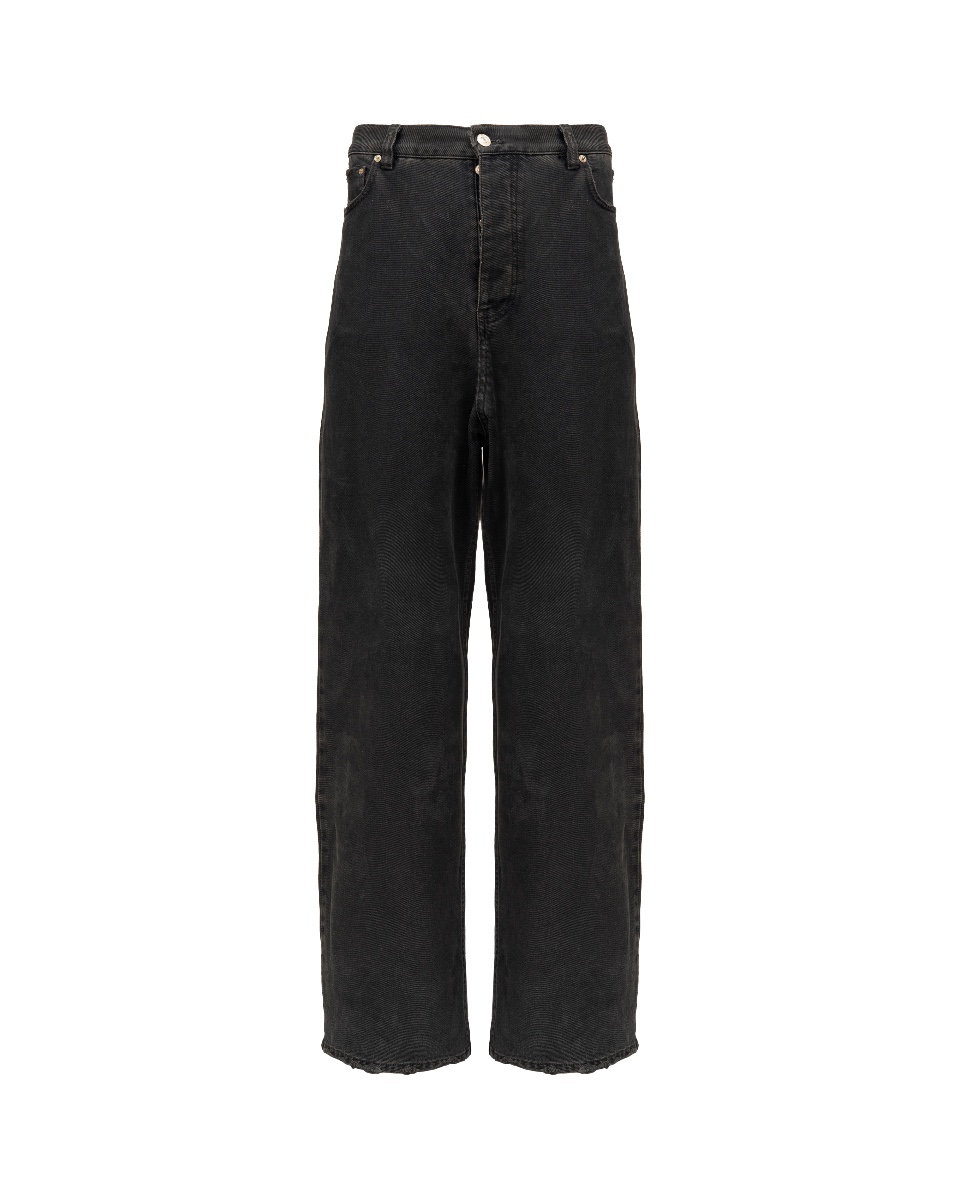 Balenciaga baggy drag denim pants thumbnail