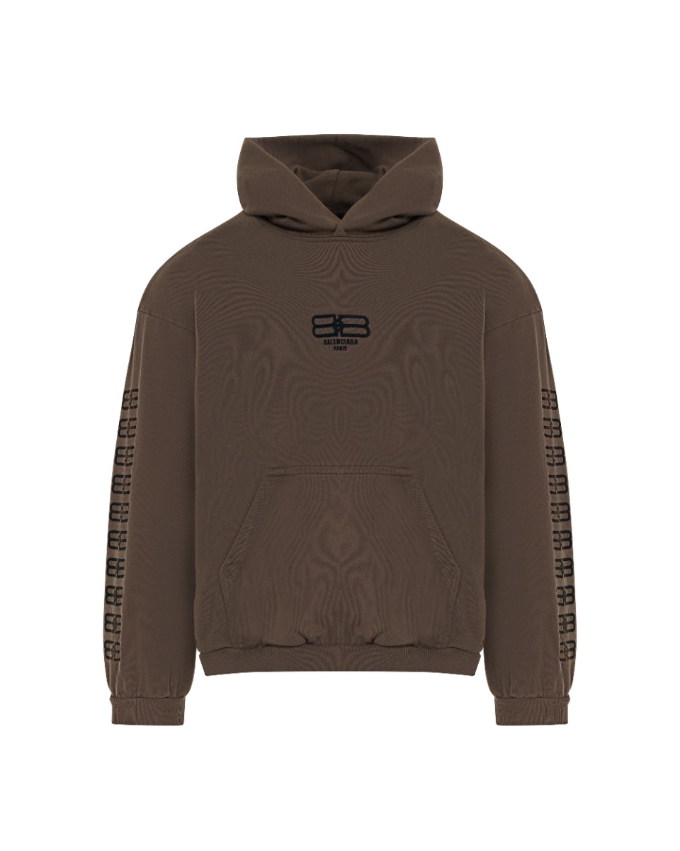 Balenciaga BB embroidered logo hoodie thumbnail