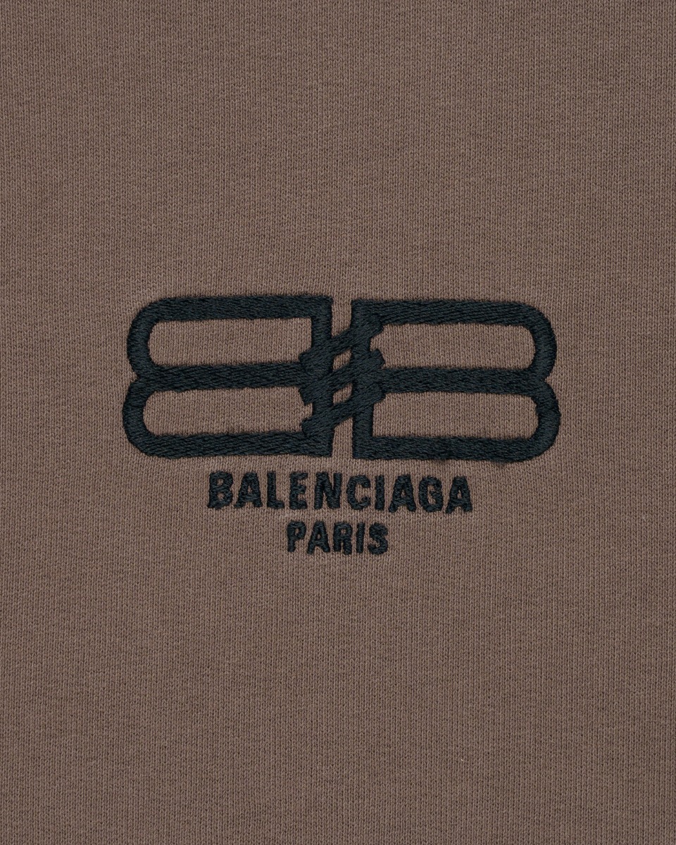 Balenciaga BB embroidered logo hoodie thumbnail
