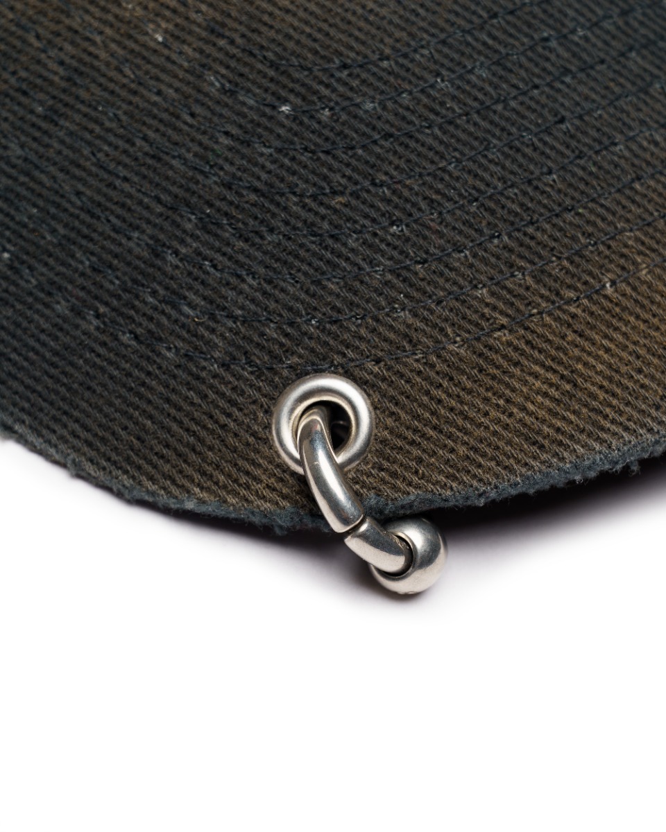 Balenciaga BB Mode destroyed piercing baseball hat thumbnail