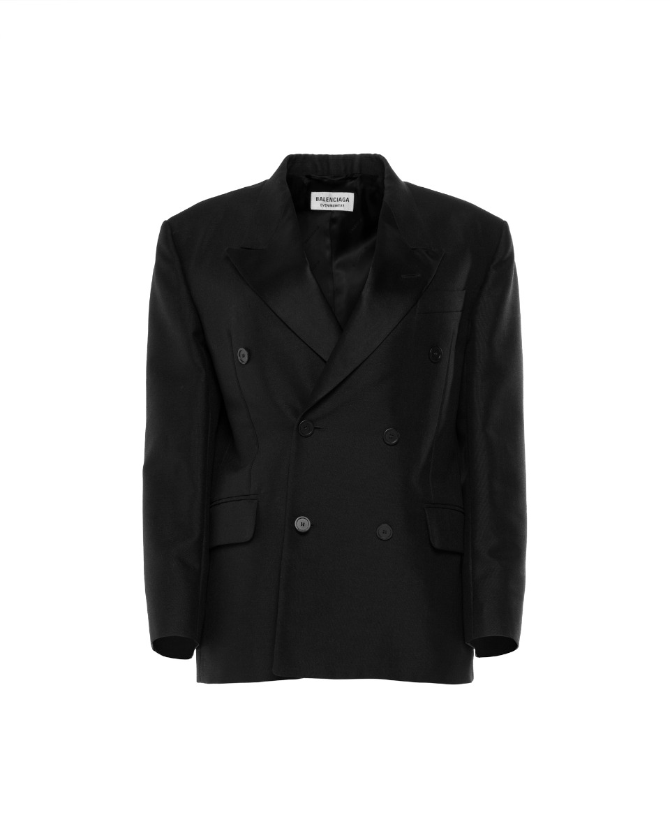 Balenciaga Eveningwear double-breasted blazer jacket thumbnail