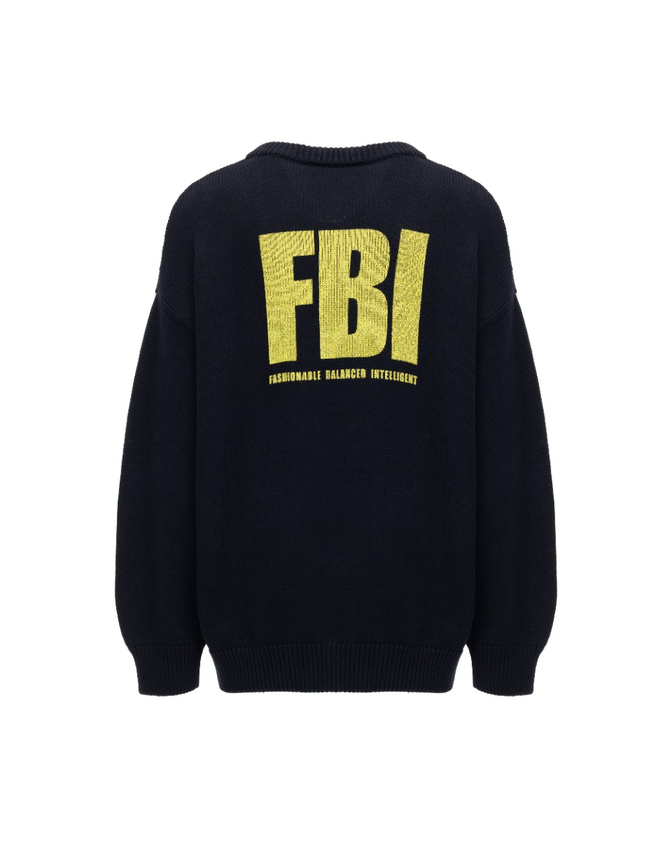 Balenciaga FBI (Fashionable Balanced Intelligent) sweater thumbnail