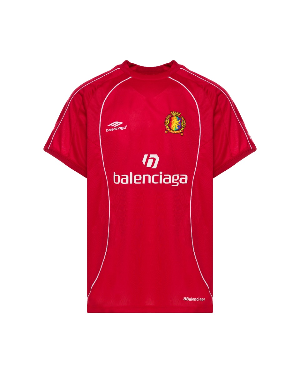 Balenciaga oversized soccer jersey t-shirt thumbnail