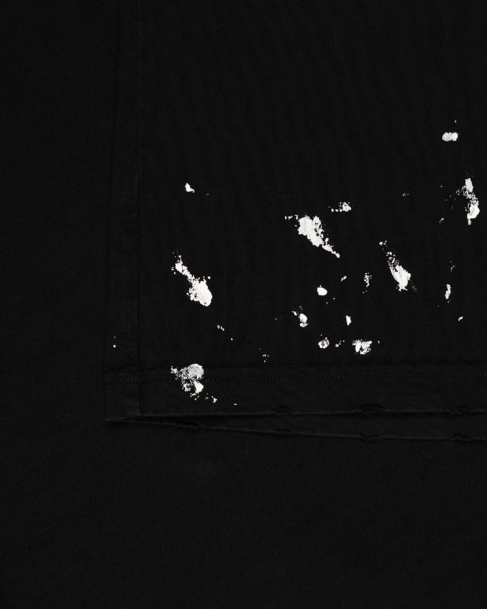 Balenciaga Metal logo splatter long sleeve t-shirt thumbnail