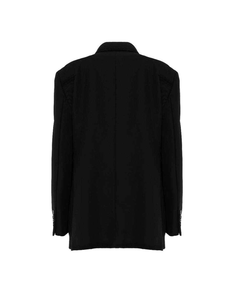 Balenciaga Unifit destroyed double-breasted blazer jacket thumbnail