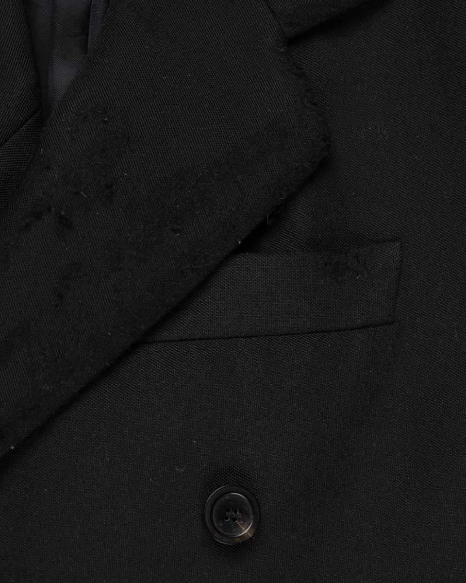 Balenciaga Unifit destroyed double-breasted blazer jacket thumbnail