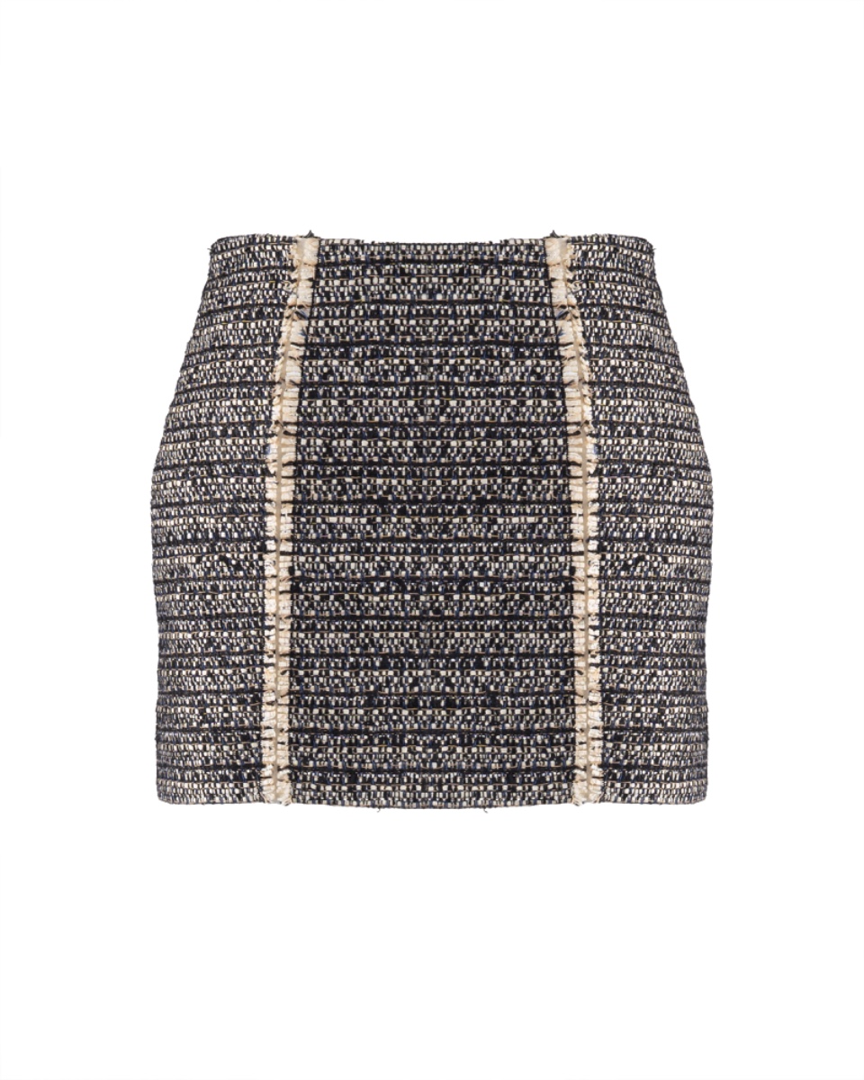 Balenciaga woven tweed mini skirt thumbnail