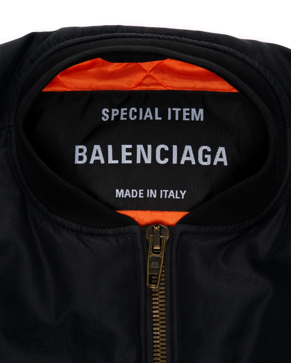 Balenciaga x NASA oversized bomber jacket thumbnail