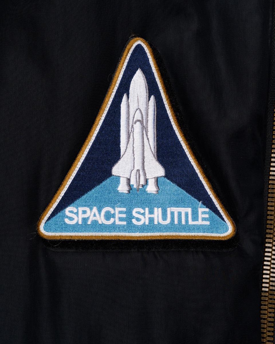 Balenciaga x NASA oversized bomber jacket thumbnail
