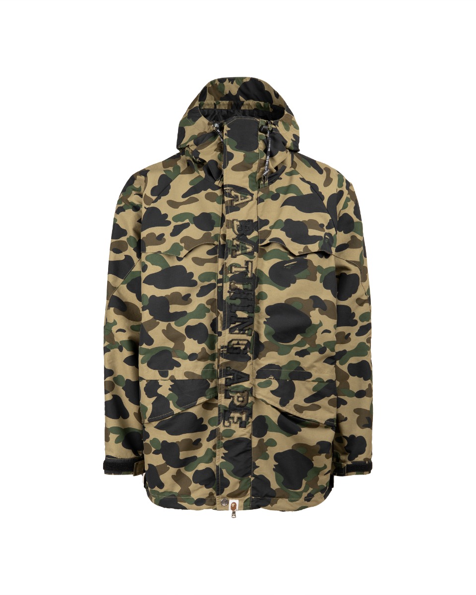 Bape 1st camo down parka jacket thumbnail