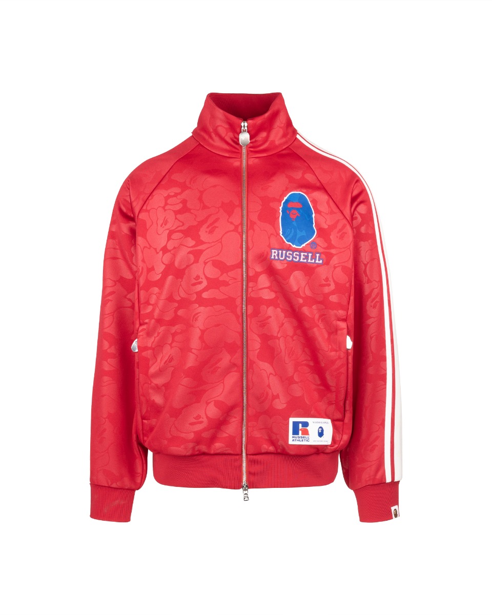 Bape x Russel spellout logo track jacket thumbnail