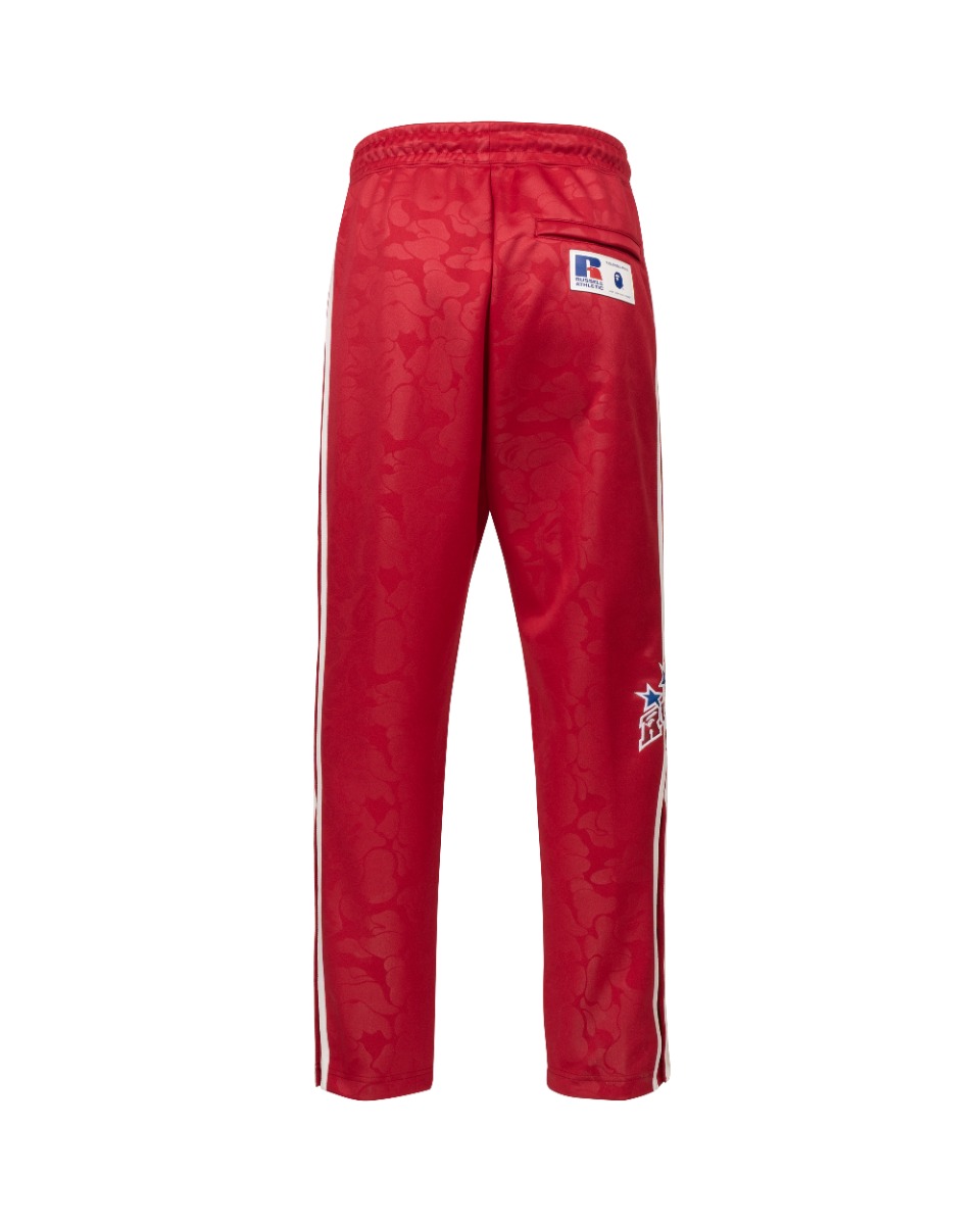 Bape x Russel spellout logo track pants thumbnail