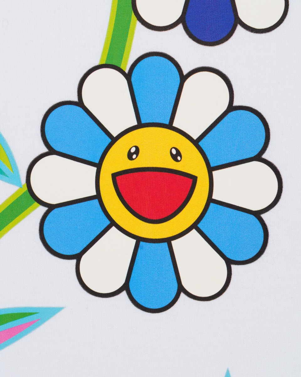 Blackpink x Takashi Murakami Flower Garden long sleeve t-shirt thumbnail