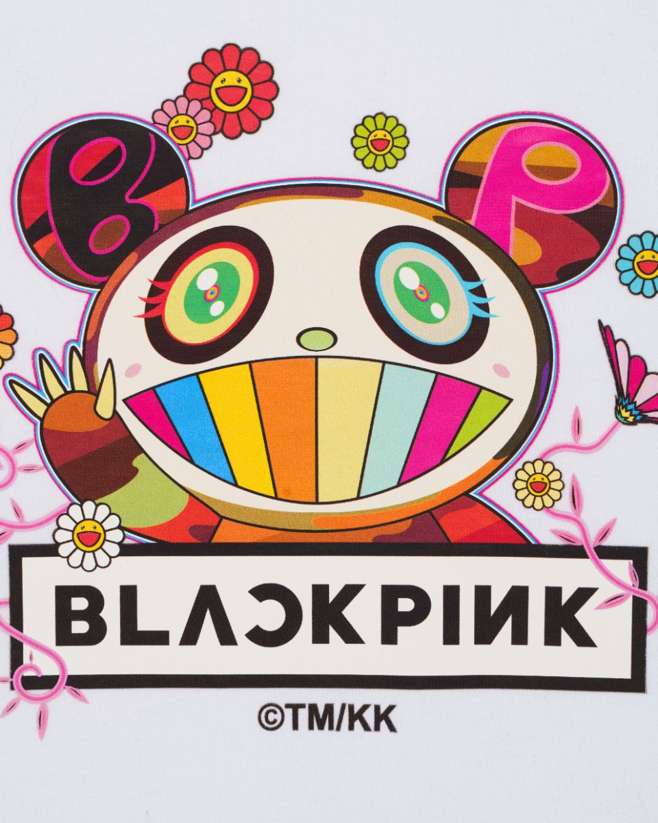 Blackpink x Takashi Murakami Flower Garden long sleeve t-shirt thumbnail