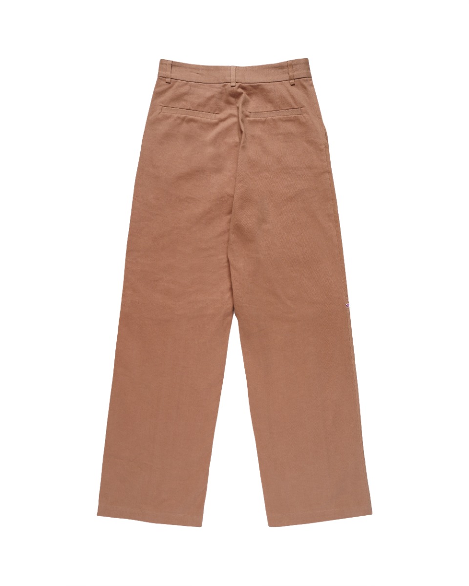 BLUEMARBLE sequin slit beige pants thumbnail