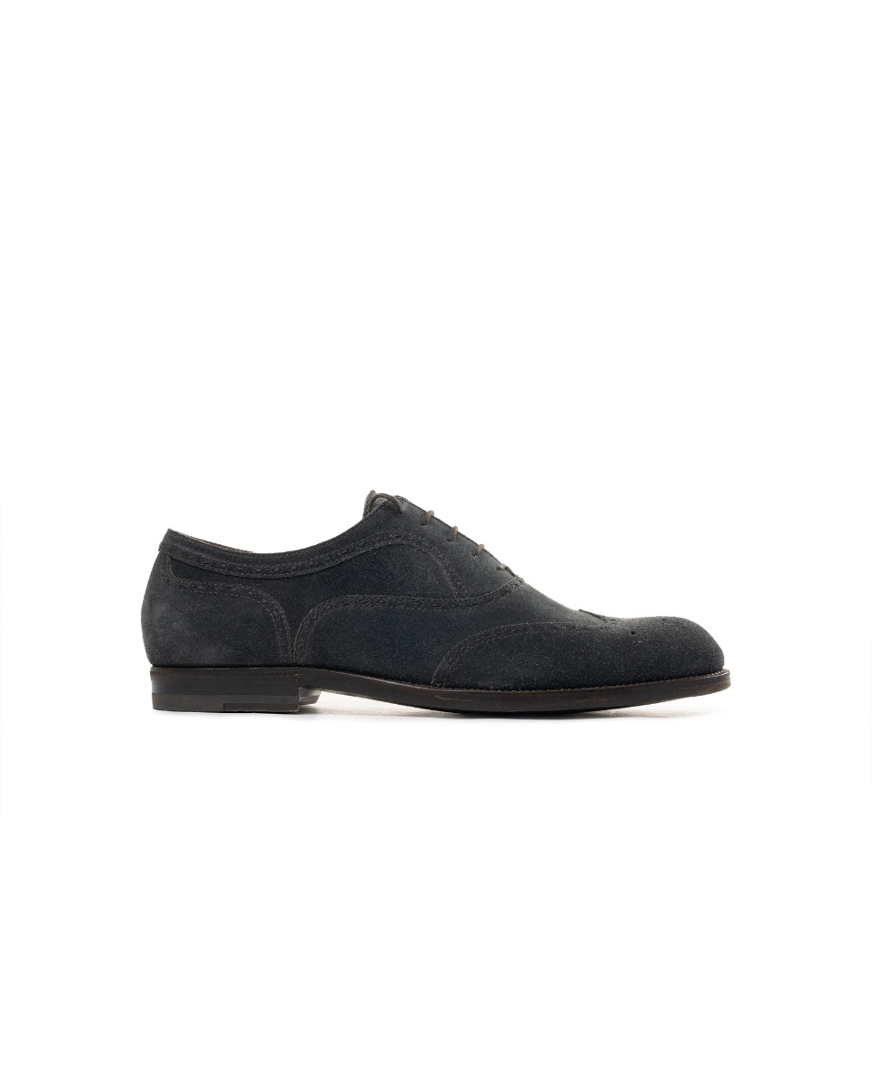 Bottega Venea Goofy Brogues suede oxford shoes thumbnail