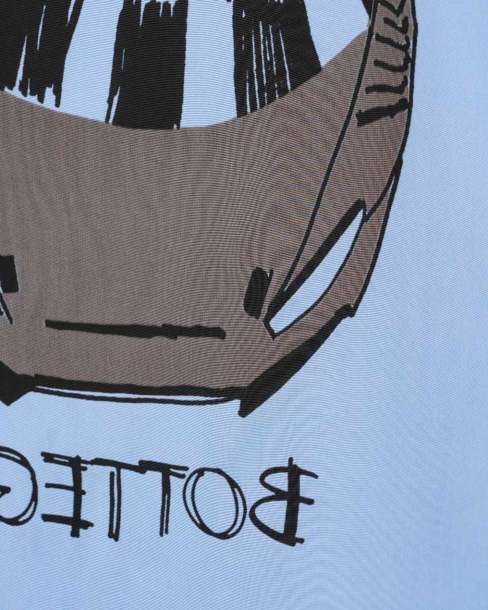 Bottega Veneta car print bowling shirt thumbnail