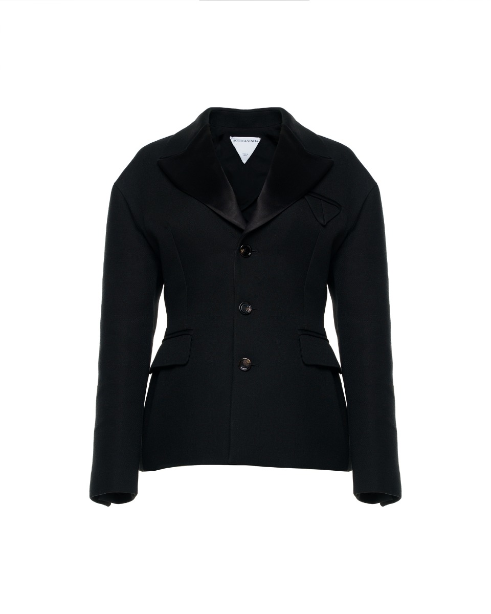Bottega Veneta hourglass single-breasted blazer jacket thumbnail