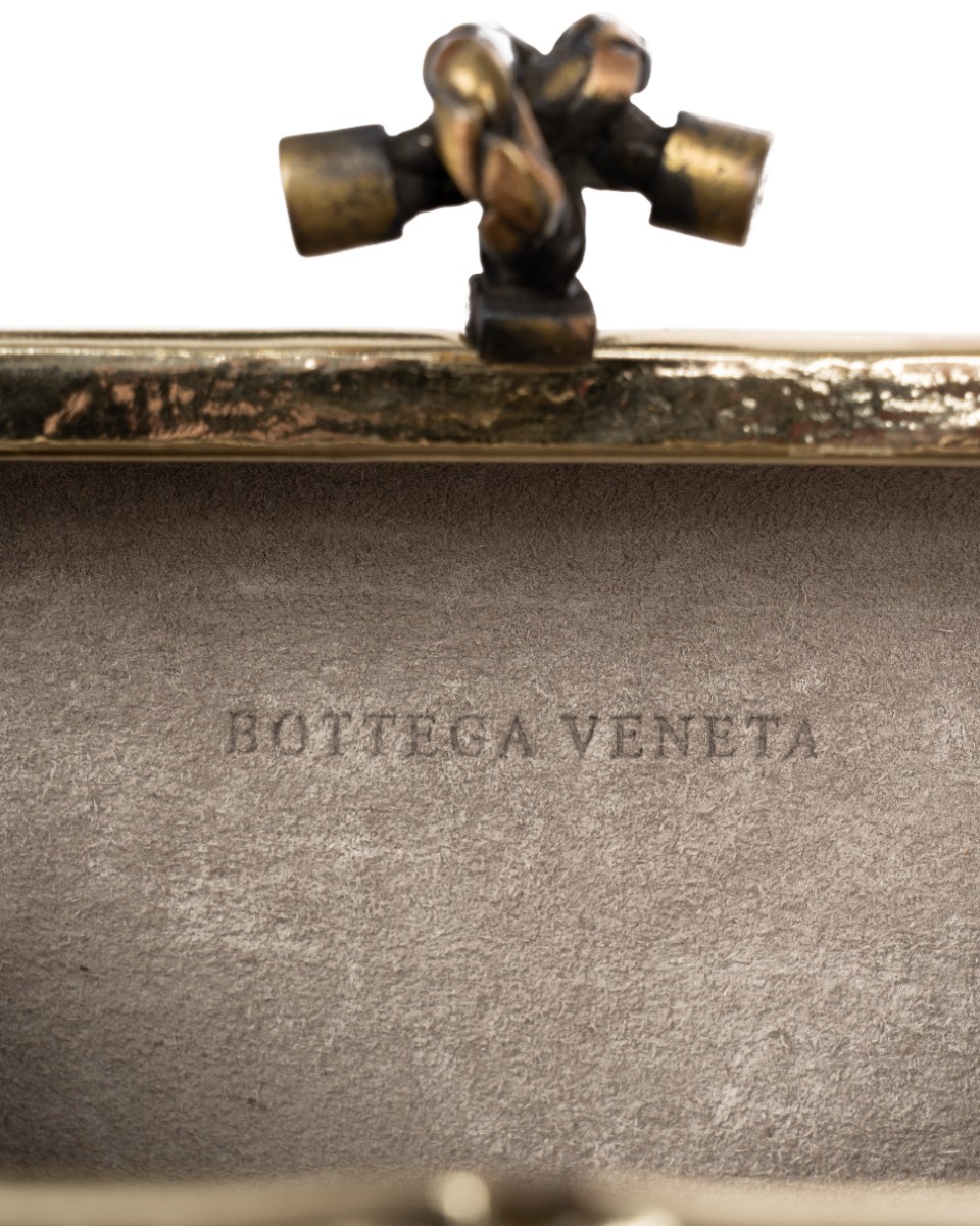 Bottega Veneta knot clasp hand bag thumbnail