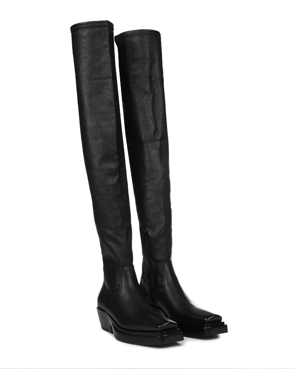 Bottega Veneta Lean over-the-knee boots thumbnail