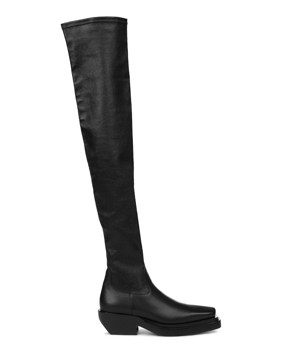 Bottega Veneta Lean over-the-knee boots thumbnail