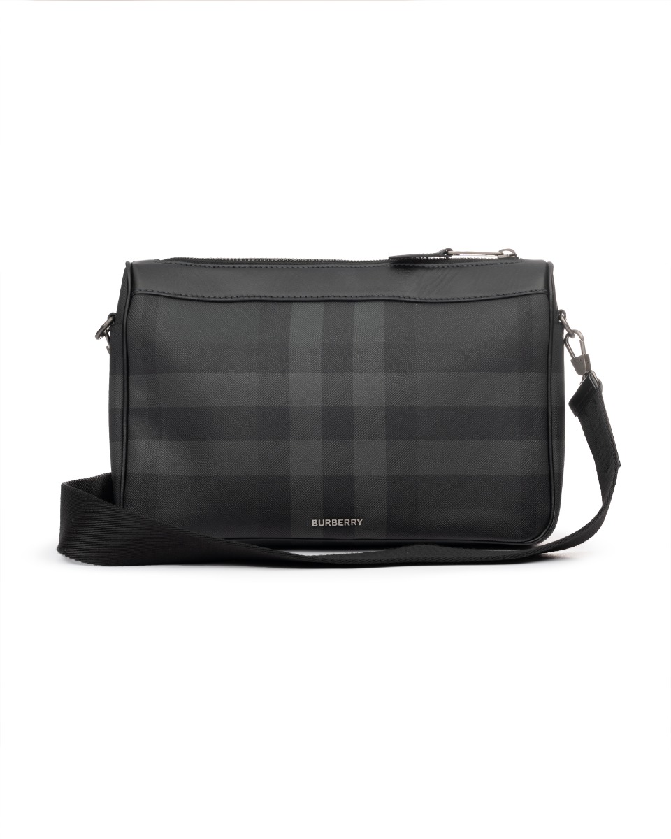 Burberry Rambler check e-canvas crossbody bag thumbnail