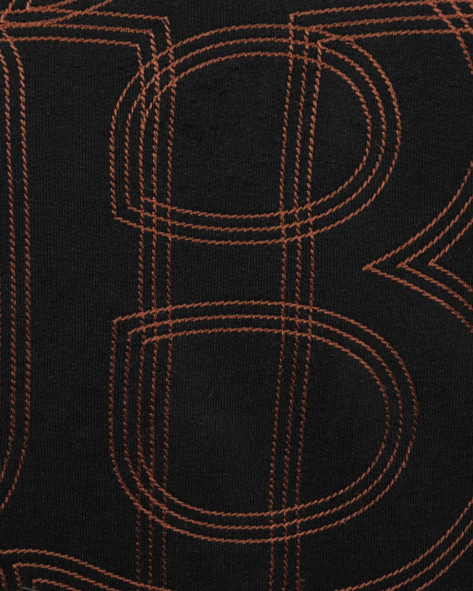 Burberry Tb-monogram logo hooded sweatshirt thumbnail