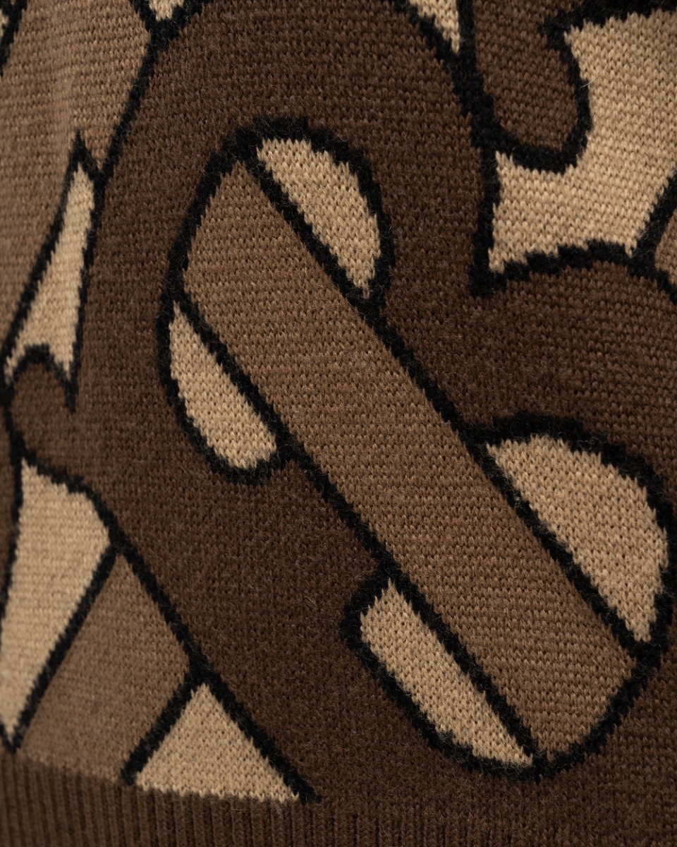 Burberry Thomas Burberry Monogram by Peter Saville v-neck sweater thumbnail