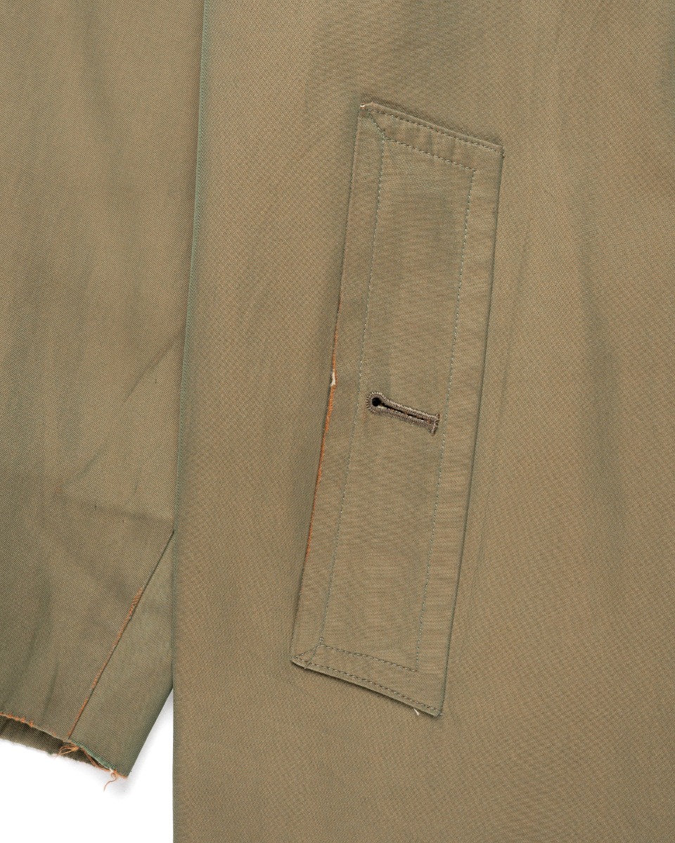 Burberrys "Highbury" Yew-green double-breasted coat thumbnail