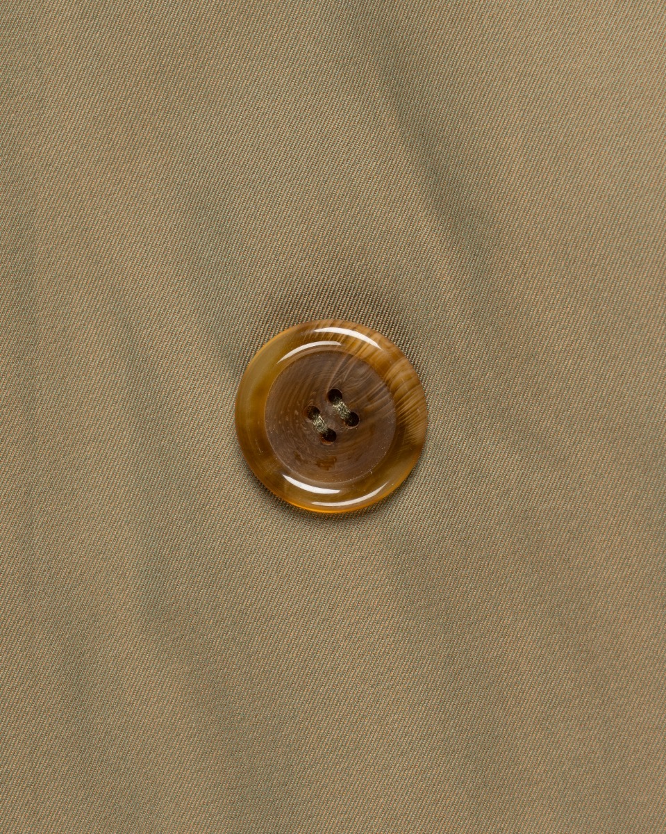 Burberrys "Highbury" Yew-green double-breasted coat thumbnail