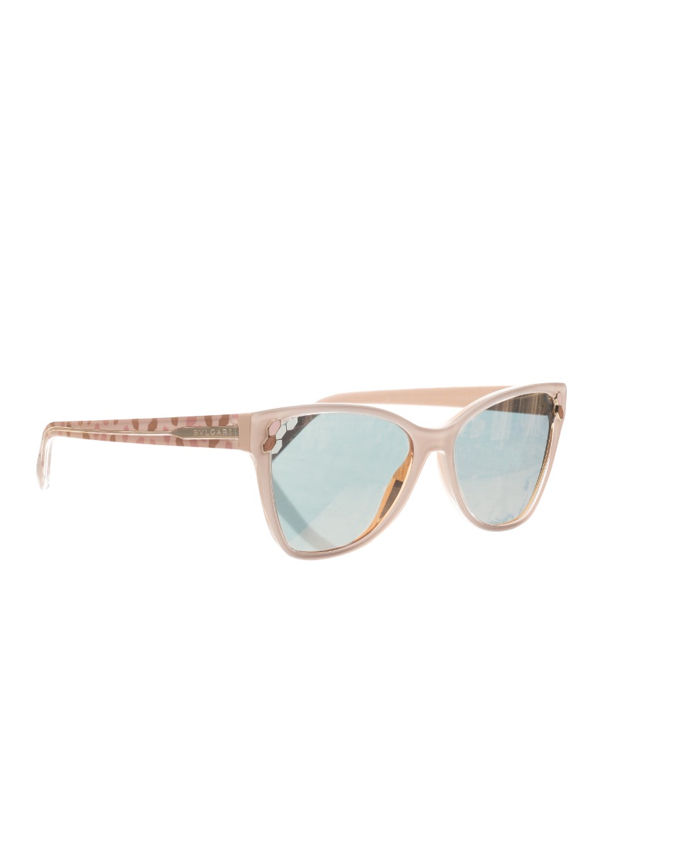 Bvlgari Cat-eye Blush-pink mirror sunglasses thumbnail