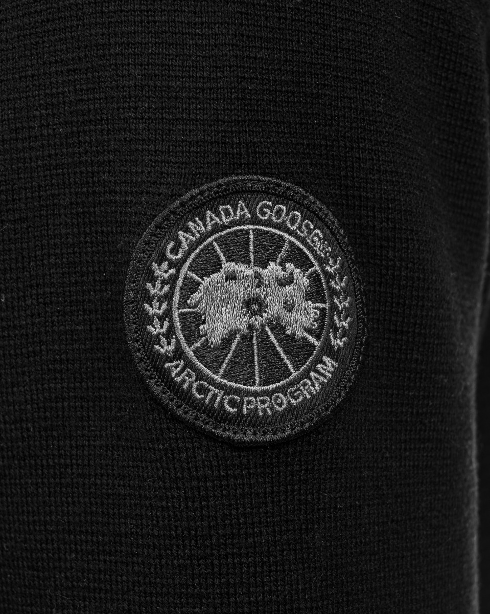 Canada Goose stormont merino halfzip sweater thumbnail