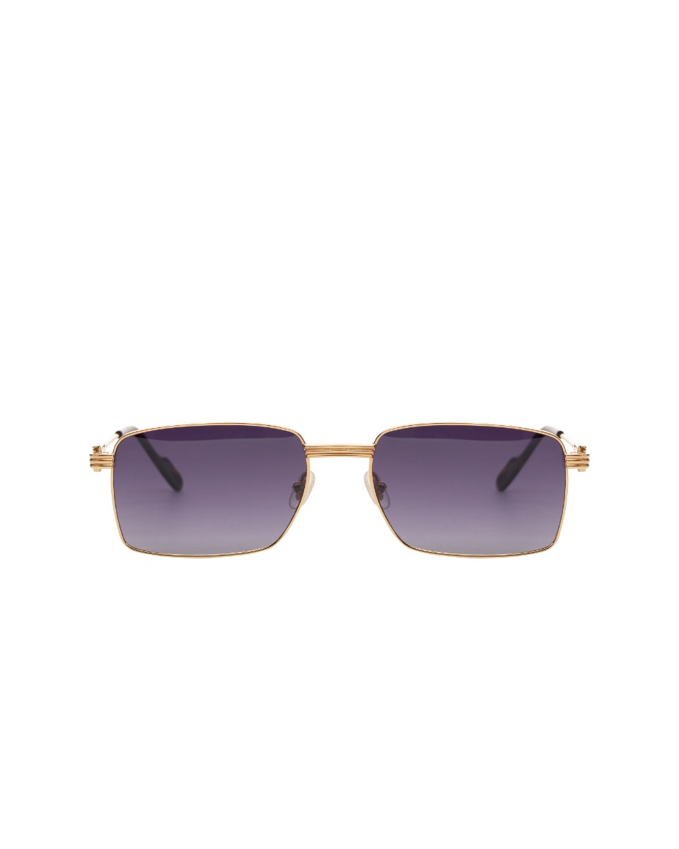 Cartier "Premiere de Cartier" shiny gold sunglasses thumbnail