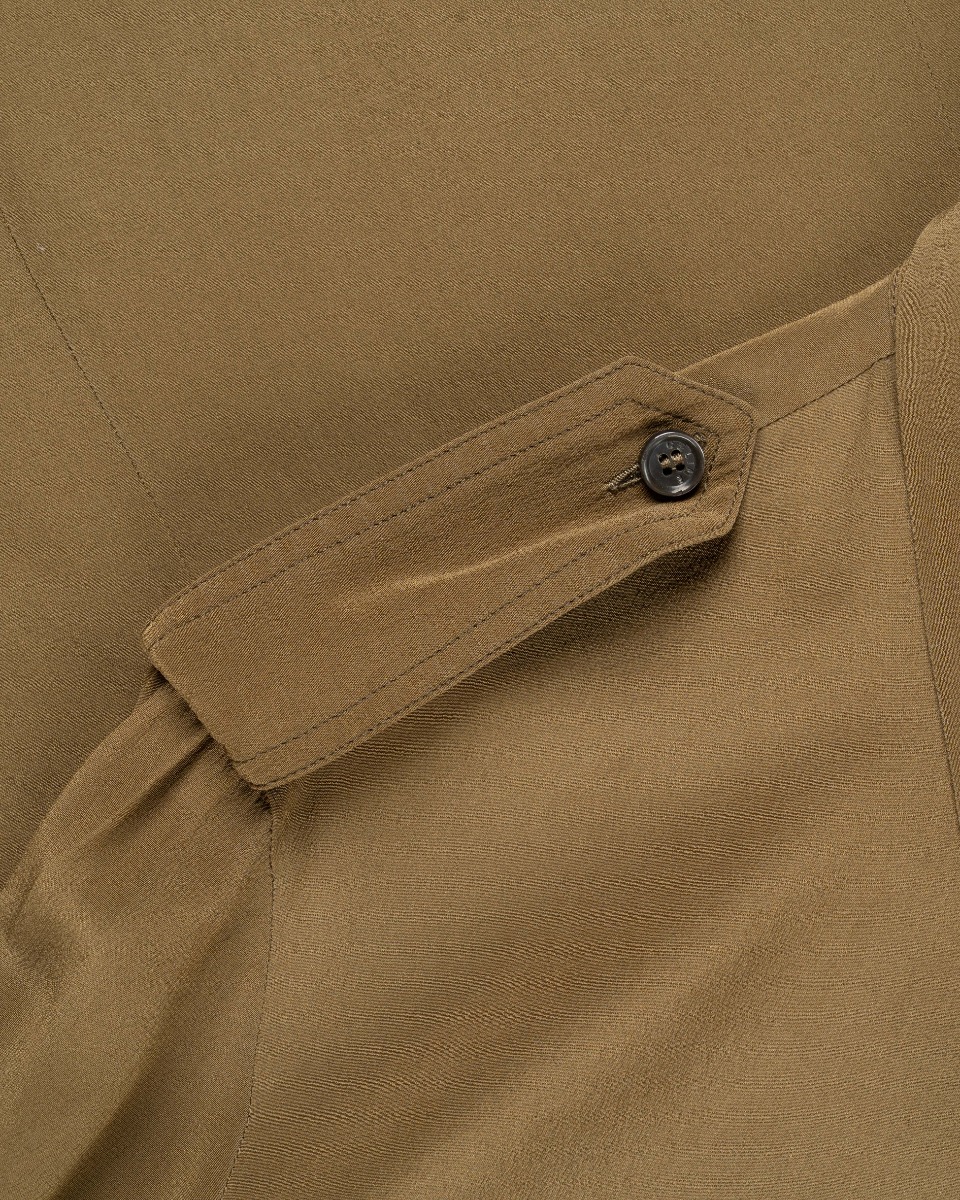 Celine military epaulets silk button-up shirt thumbnail