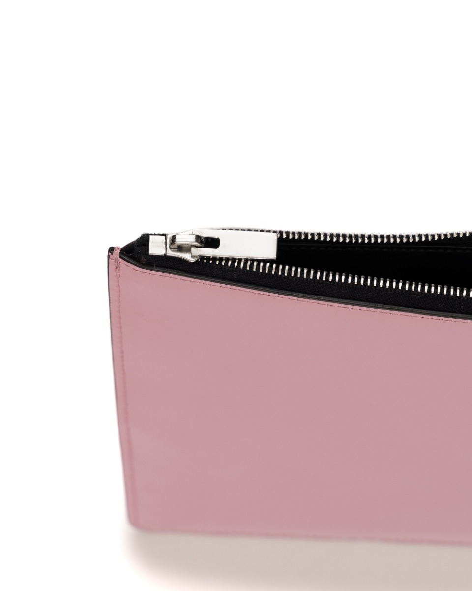 Celine pink patent leather clutch handbag thumbnail