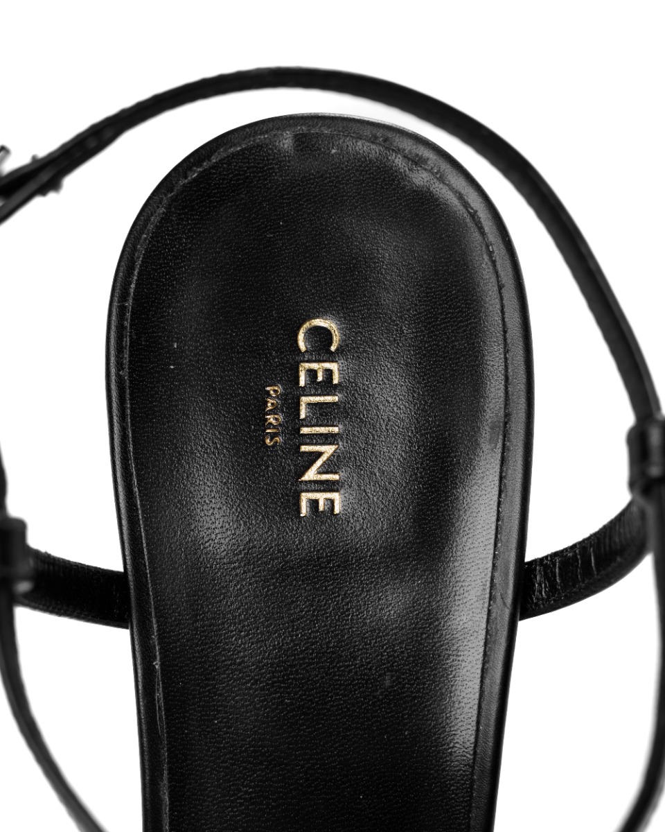 Celine Triomphe sandal heels thumbnail