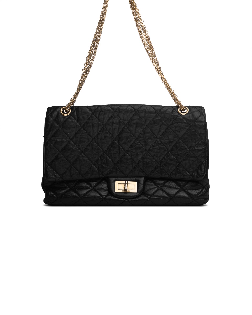 Chanel 2.55 Classic Flap leather shoulder bag thumbnail