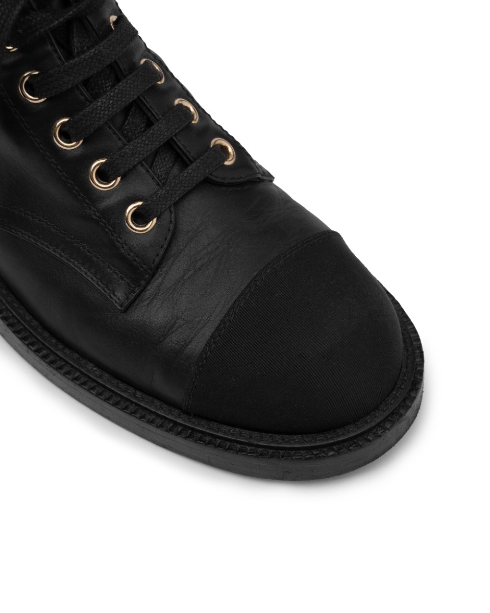 Chanel combat leather boots thumbnail