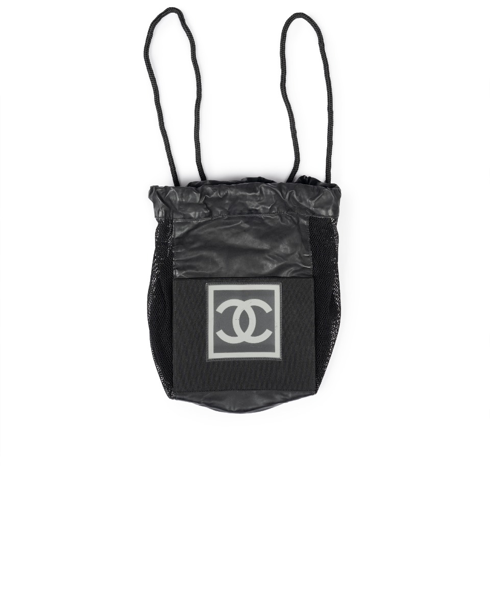 Chanel drawstring basketball bag thumbnail