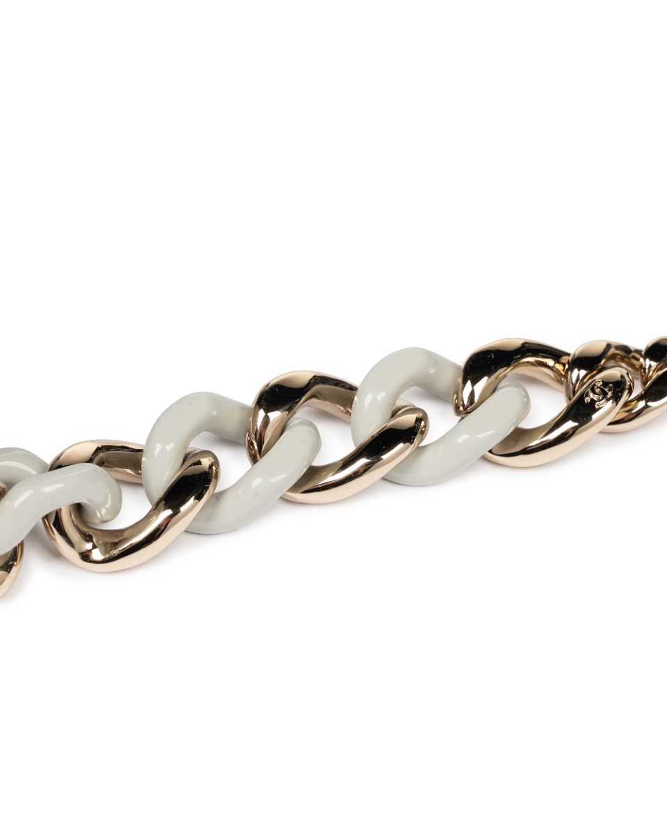 Chanel Rasin quilted chain vanity case bag thumbnail