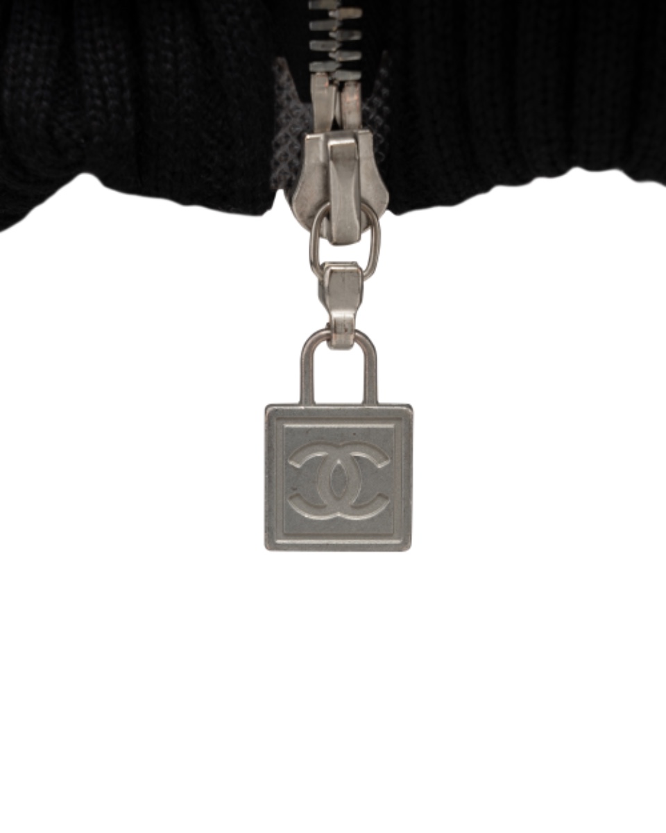 Chanel Sport Line green bomber jacket thumbnail