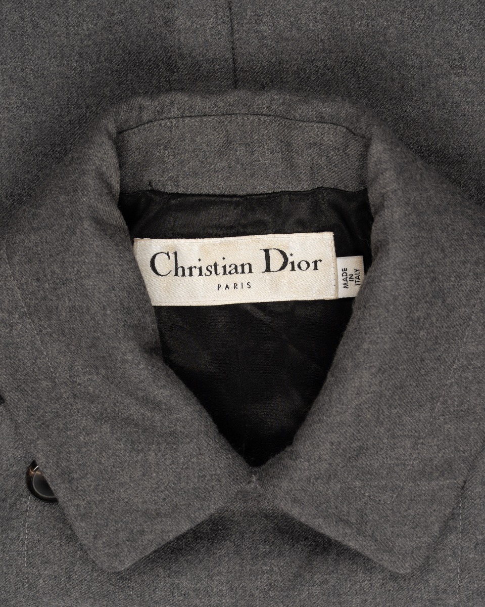 Christian Dior double-breased laine blazer jacket thumbnail