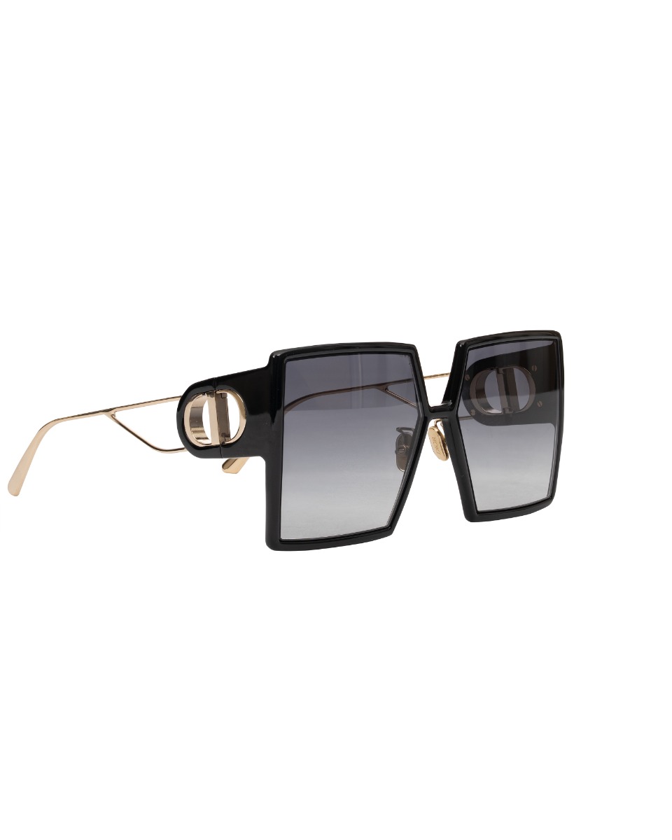 Christian Dior 30 Montaigne black/gold two-tone sunglasses thumbnail