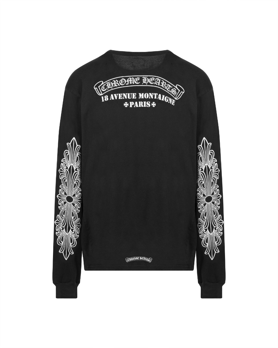 Chrome Hearts "18 Avenue Montaigne" Paris exclusive long sleeve t-shirt thumbnail